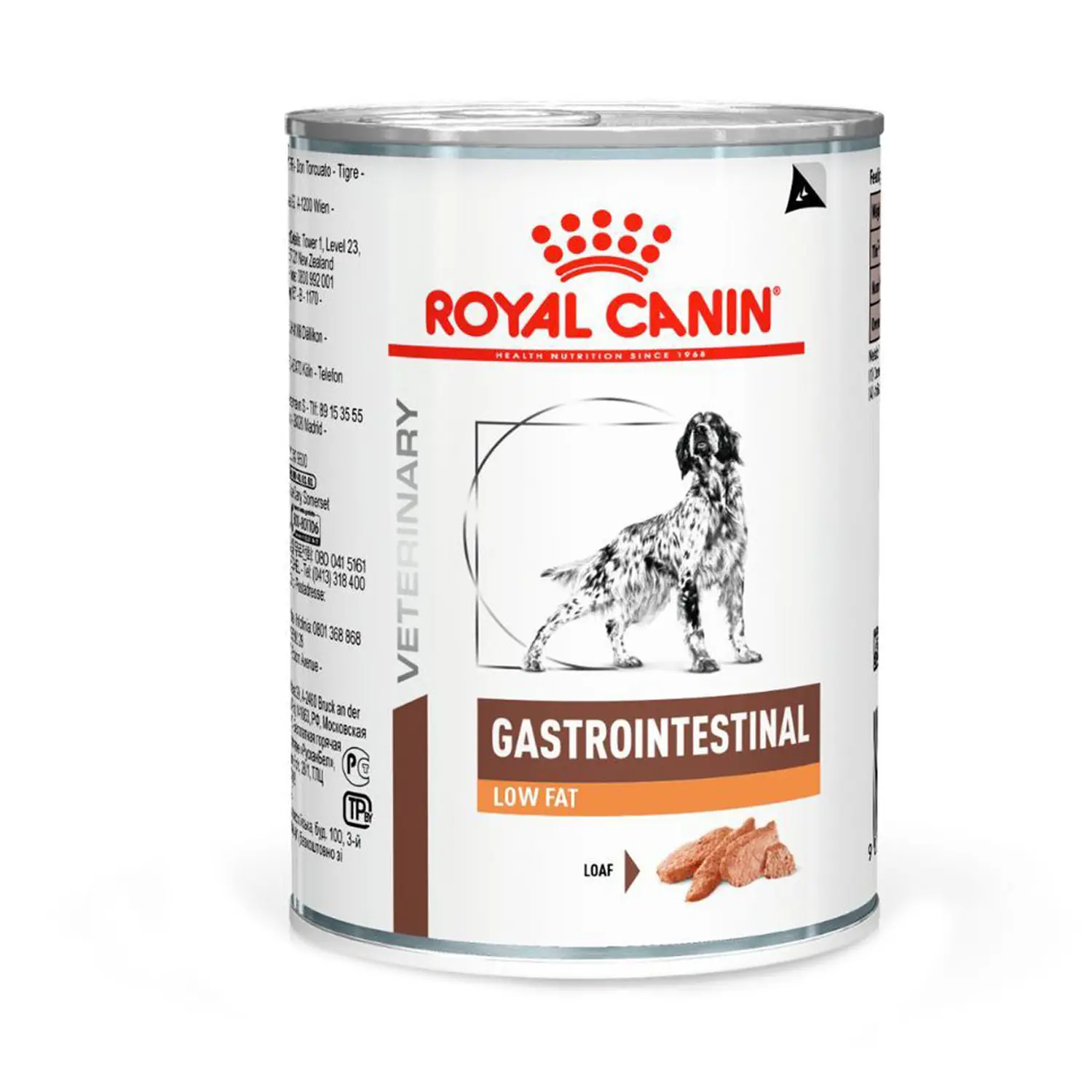 Ração Úmida Royal Canin Gastrointestinal Low Fat Cães Adultos